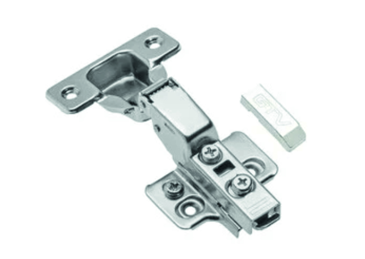 GTV ZM-HC308-3DBEO Петля GTV полунакладная  3D регулировка