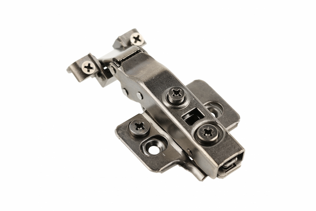 GTV ZM-HCSLRALU09-3DBEO-20 Петля SILENTO PRO накладная для алюминиевых рамок доводчик с 3D black